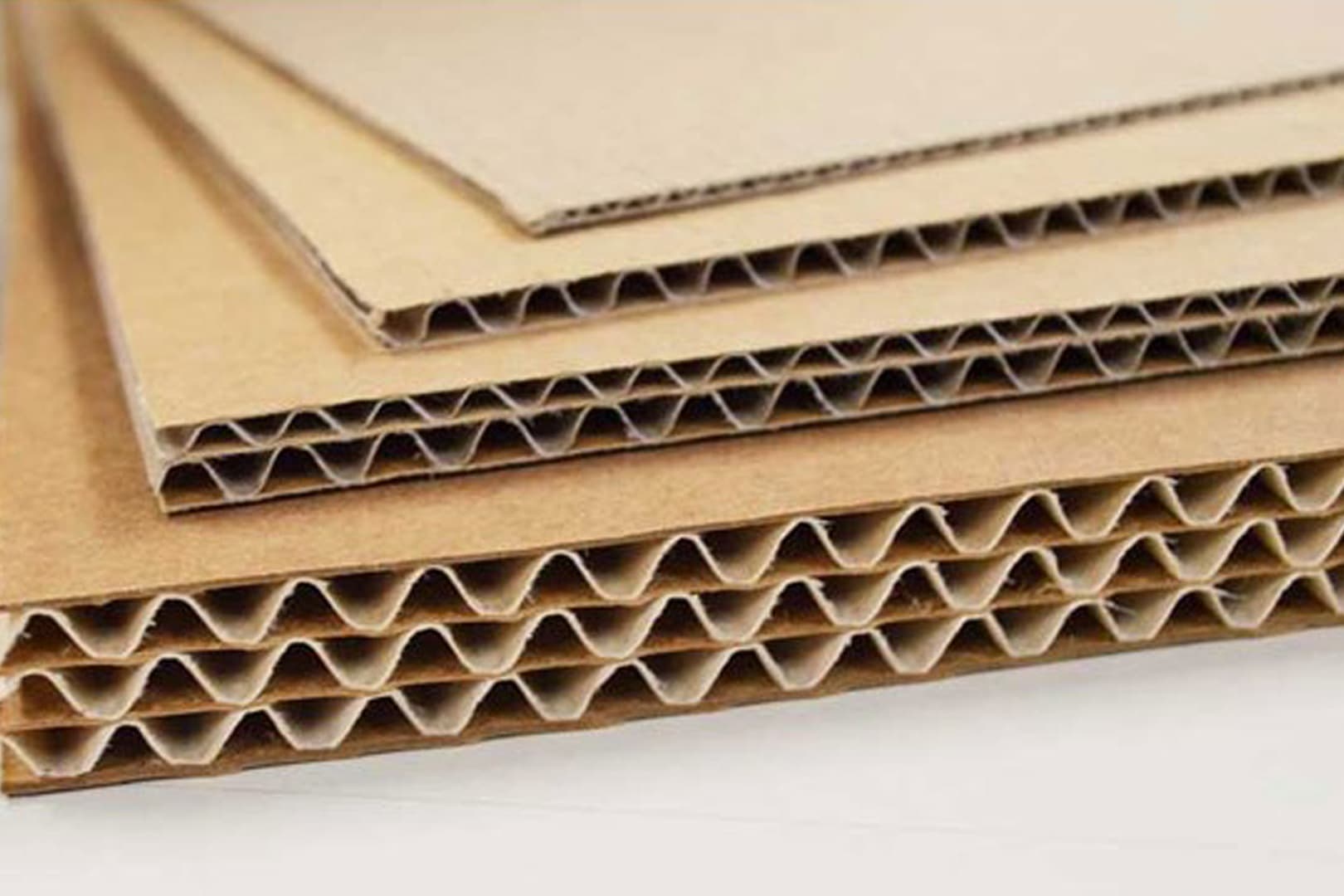 Ảnh: bìa tấm, bìa carton 3 lớp, bìa carton 5 lớp, bìa carton 7 lớp